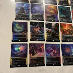 Magic the Gathering MTG Edge Of Eternities Full Art Lands Bonus Sheet X20 NM - Image 2