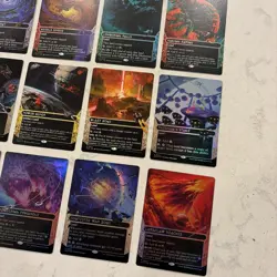 Magic the Gathering MTG Edge Of Eternities Full Art Lands Bonus Sheet X20 NM - Image 3