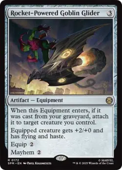 Rocket-Powered Goblin Glider [Marvel's Spider-Man] MTG - Image 1