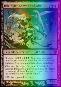 MTG Magic the Gathering Ink-Eyes, Servant of Oni (13/20) FTV Twenty LP FOIL - Image 1