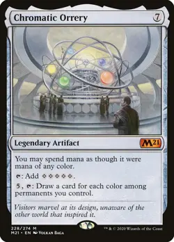 MTG Magic the Gathering Chromatic Orrery (228/470) Core Set 2021 NM - Image 1