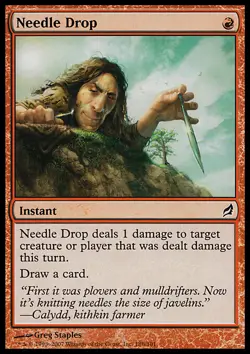 MTG Magic the Gathering Needle Drop (186/312) Lorwyn LP - Image 1