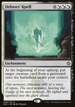 MTG Magic the Gathering Debtors' Knell (39/142) Guild Kit RNA LP - Image 1