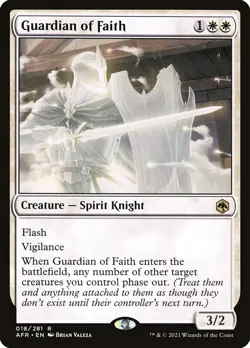 MTG Guardian of Faith (18/518) Adventures in the Forgotten Realms NM - Image 1