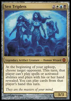 MTG Magic the Gathering Sen Triplets (109/149) Alara Reborn LP - Image 1