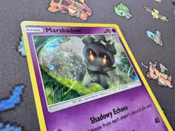 Marshadow SM93 Pokemon TCG Sun & Moon Black Star Promo Holo Rare - Image 1