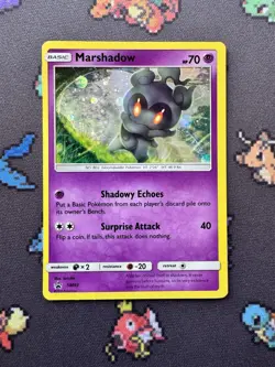 Marshadow SM93 Pokemon TCG Sun & Moon Black Star Promo Holo Rare - Image 2