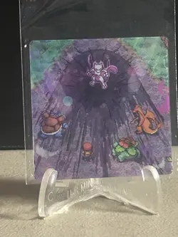 Pokemon Eif origin Gameboy Lenticular (RARE) Mewtwo Scene #E1 - Image 2