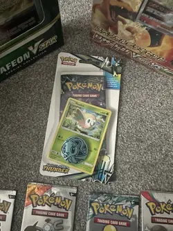 Pokemon Leafeon VSTAR Special Collection/Japanese Charizard V Deck Box New - Image 3
