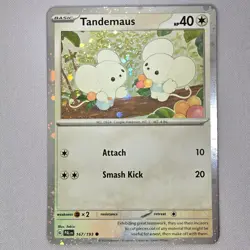 Tandemaus 167/193 Sv02 Paldea Evolved Holo Common Pokemon TCG English LP - Image 1