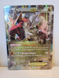 Pokemon TCG - Tyrantrum EX - Jumbo - Oversized XY70 Black Star Promo [Near Mint] - Image 1