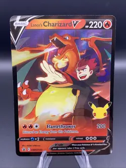 2019-2023 Pokemon SWSH BSP Lance's Charizard V #SWSH133 - Image 1