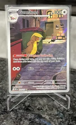 Pokemon TCG Gumshoos Illustration Rare #153/132 Mega Evolutions NM/M - Image 1