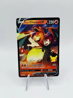 Lances Charizard V SWSH133 Black Star Promo Pokemon Tcg Celebrations - Image 1