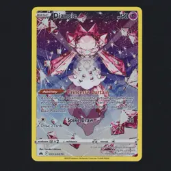 Diancie GG13/GG70 Sword & Shield: Crown Zenith Galarian Gallery Pokemon TCG NM - Image 1