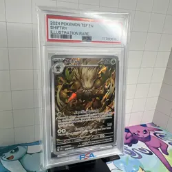 Pokemon TCG Shiftry 163/162 PSA 10 - Temporal Forces Illustration Rare - Image 2