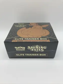 Pokemon TCG Shining Fates ETB Elite Trainer Box Factory Sealed - Image 5