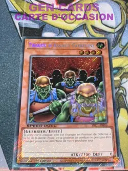 OCCASION Carte Yu Gi Oh TROUPE D'ASSAUT GOBELINE SBC1-FRI06 SECRET RARE - Image 1