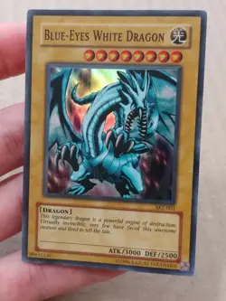 Yu-Gi-Oh. Blue-Eyes White Dragon. SKE-001. Very Lightly Played! Holo! - Image 1
