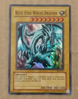 Yu-Gi-Oh. Blue-Eyes White Dragon. SKE-001. Very Lightly Played! Holo! - Image 3