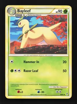 Bayleef 40/95 Call of Legends English Pokemon Card TCG - Image 1