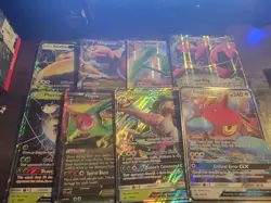 Huge Pokemon Jumbo Card Lot Pokemon TCG Umbreon, Gengar, Reshiram & Charizard GX - Image 3