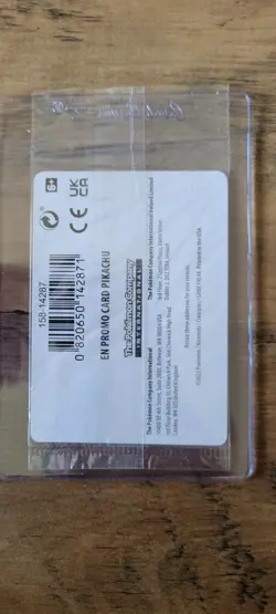 2022 Pokemon GO Pikachu Holo Promo Card 028/078 New Sealed - Image 2