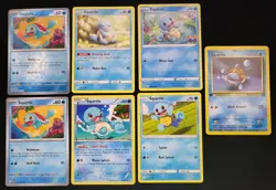 Pokemon Squirtle, Wartortle, Blastoise x14 Card Lot Bundle - Image 1