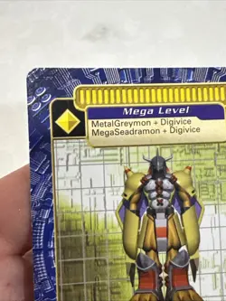 WarGreymon BO-148 Gold Foil Digimon Digi-Battle Card TCG Series 3 - Image 4