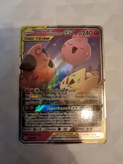 Togepi & Cleffa & Igglybuff GX 143/236 Tag Team Cosmic Eclipse Pokemon Card - Image 1