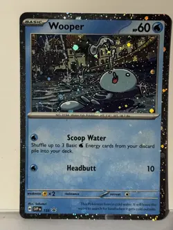 Wooper 155 Cosmo Holo SV Promo Cards NM Pokemon Fast Shipping - Image 1