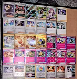 Full Art Trainers, Pink * Trainers & Other Item Cards Lot Of 33 Pokemon Cards... - Image 1
