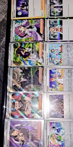 Full Art Trainers, Pink * Trainers & Other Item Cards Lot Of 33 Pokemon Cards... - Image 2