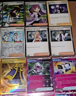 Full Art Trainers, Pink * Trainers & Other Item Cards Lot Of 33 Pokemon Cards... - Image 5