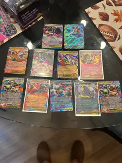 Pokemon TCG Mega Evolution EX Cards Lot of 11 Cards NM/M - Image 1