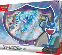 Pokemon TCG Palafin ex Box with Foil Promo Cards - Image 1
