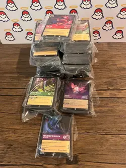 Lorcana TCG Bulk Card Lot Fabled - Over 1,000 cards includes Cold Foils & Rares! - Image 2