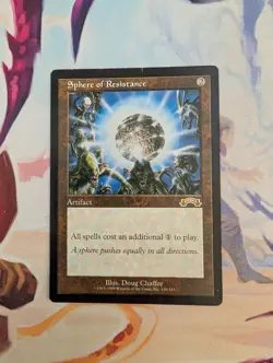 Sphere of Resistance - Exodus Rare Artifact - Magic the Gathering MP - Image 1