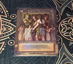 Sorcery Contested Realm Beta Ordinary Amazon Warriors Foil N/NM Condition - Image 1