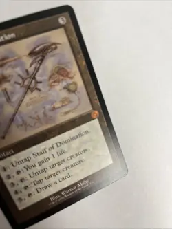 Staff Of Domination Schematic Nonfoil MTG Magic The Gathering - Image 2