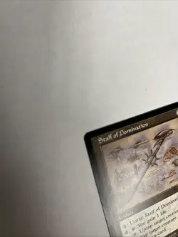 Staff Of Domination Schematic Nonfoil MTG Magic The Gathering - Image 4