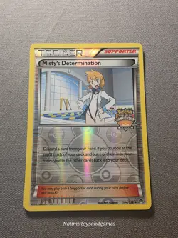 Pokemon Misty's Determination 104/122 Regional Championships Promo Stamped - Image 1
