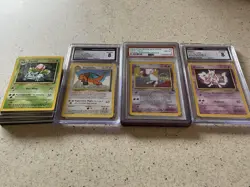 Pokemon Black Star Promo Mew Holo PSA 8 + Mewtwo CGC 8 + Dragonite CGC 8 - Read! - Image 3