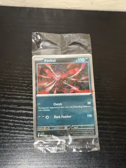Sealed Yveltal 088/132 Holo Mega Evolution Pokemon Tcg GAMESTOP STAMPED PROMO - Image 1