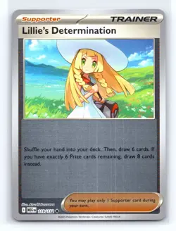 Pokemon TCG Lillie's Determination (Reverse Holo) 119/132 Mega Evolution - Image 1