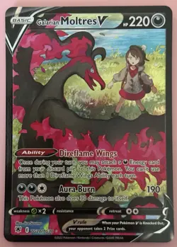 Galarian Moltres V TG20/TG30 (Gloria) Pokemon - Image 1