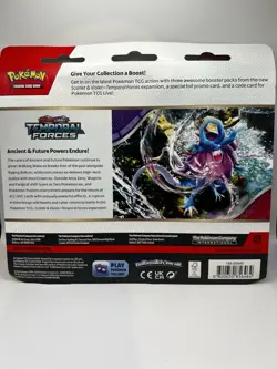 Pokemon Temporal Forces Cyclizar 3-Pack Blister New Sealed - Image 2