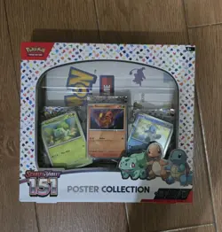 Pokemon Scarlet and Violet 151 Booster Poster Collection New Factory Sealed - Image 1