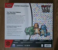 Pokemon Scarlet and Violet 151 Booster Poster Collection New Factory Sealed - Image 2
