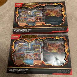 Pokemon Charizard ex Special Collection Box New sealed X 2 - Image 1